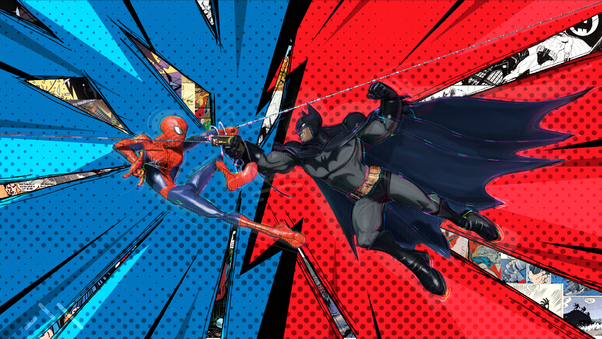 Batman Into The Spider Verse Wallpaper