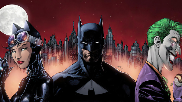 Batman Joker Catwoman Wallpaper