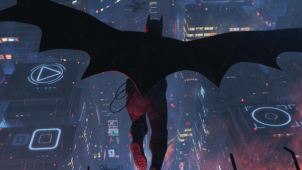Batman Jump City Wallpaper