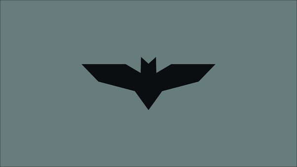 Batman Justice League Logo Minimalism Wallpaper