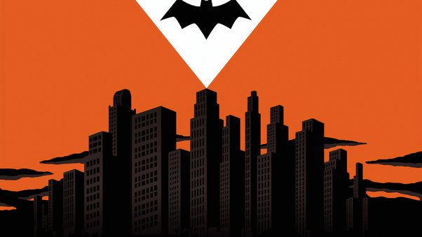 Batman Logo Gotham City Wallpaper