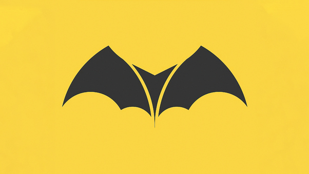 Batman Logo Minimal 4k Wallpaper