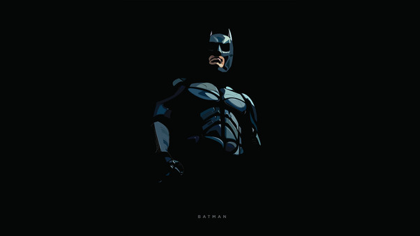 Batman Minimal 5k Wallpaper