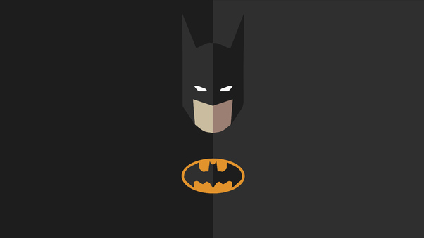 Batman Minimal Superhero 4k Wallpaper