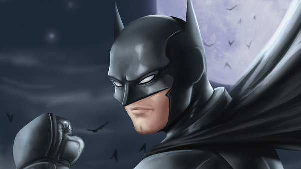 Batman Moon Knight 4k Wallpaper