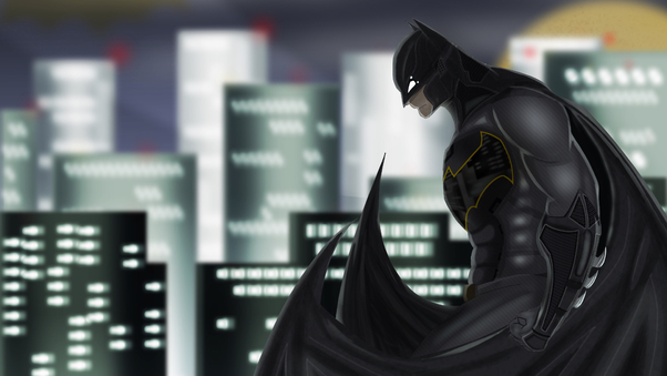 Batman New Art 4k Wallpaper