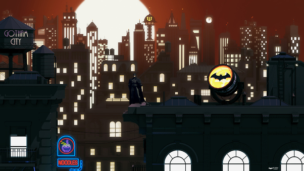 Batman New Gotham Art Wallpaper