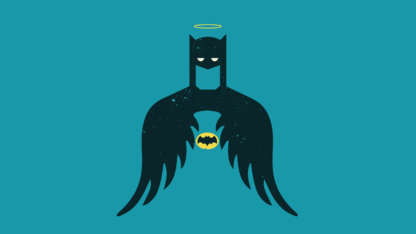 Batman Peaceful Illustration 4k Wallpaper