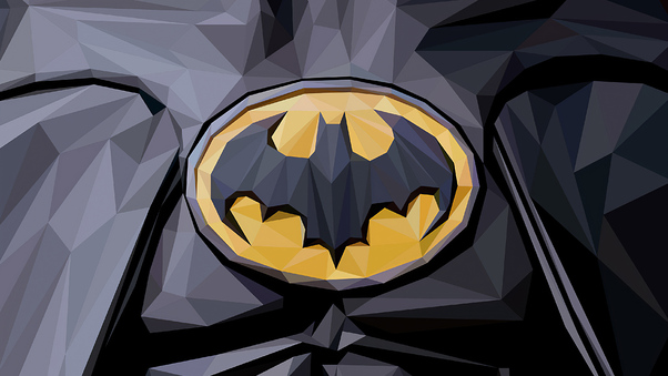 Batman Polygon Art 4k Wallpaper