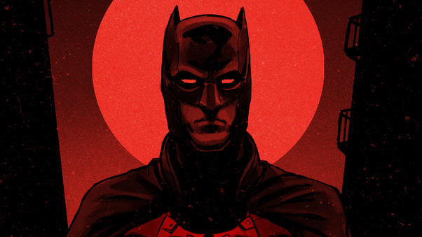Batman Red Knight 4k Wallpaper