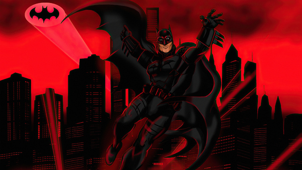 Batman Red Life Wallpaper