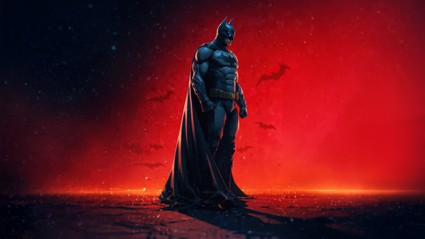 Batman Rising Shadow Wallpaper