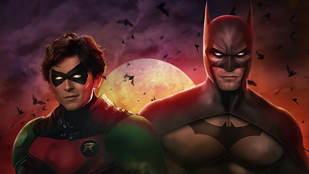 Batman Robin 4k Wallpaper