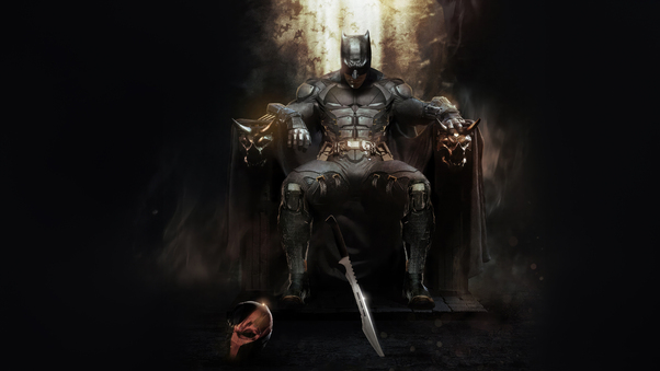 Batman Seat Of Power Wallpaper