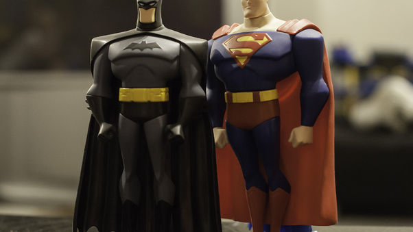 Batman Superman Toys Wallpaper