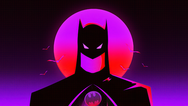 Batman Synthwave Wallpaper