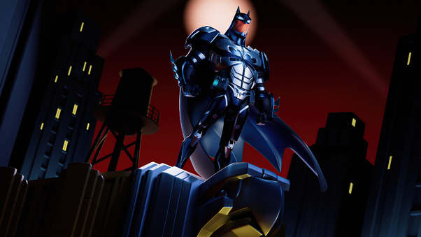 Batman The Animated Series Fan Art 4k Wallpaper