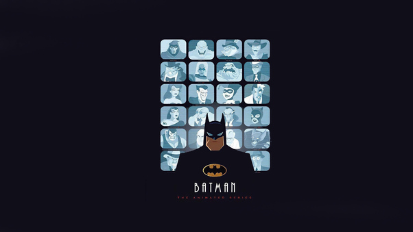 Batman The Animated Tv Series 4k Wallpaper