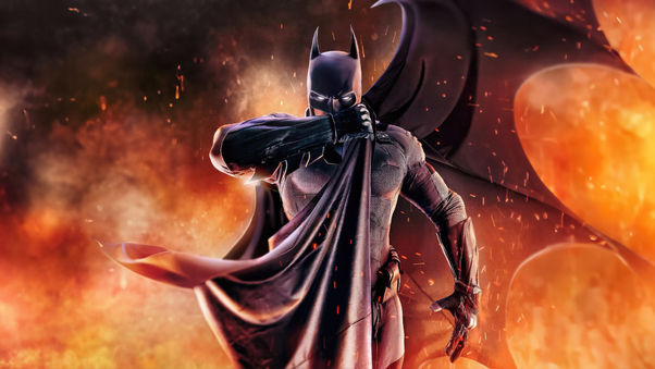 Batman The Dark Guardians Wings Unleashed Wallpaper