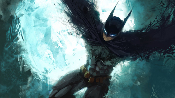 Batman The Dark Knight Artwork Wallpaper