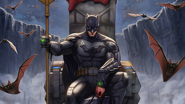Batman Throne King Wallpaper