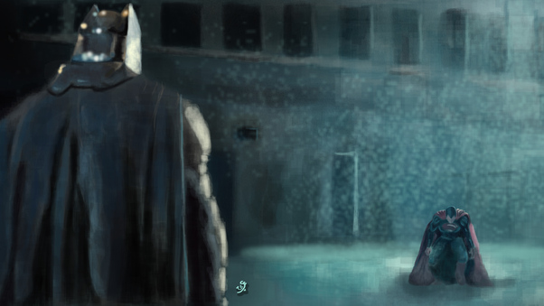 Batman Vs Super Man Wallpaper