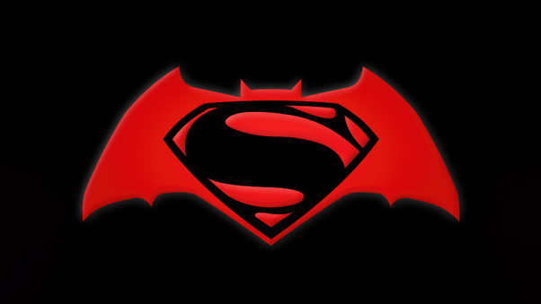 Batman Vs Superman Symbol Wallpaper