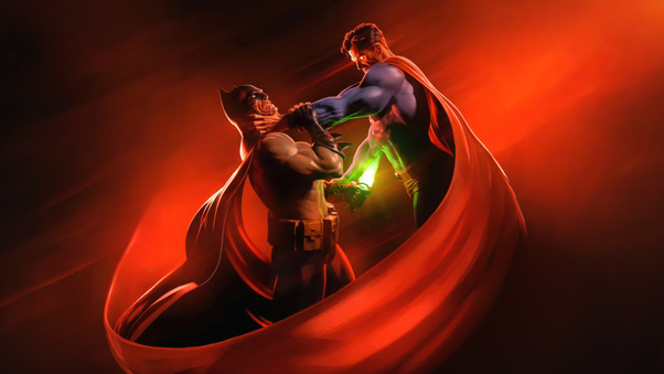 Batman Vs Superman Would Work Both Ways (1360x768) Resolution Wallpaper