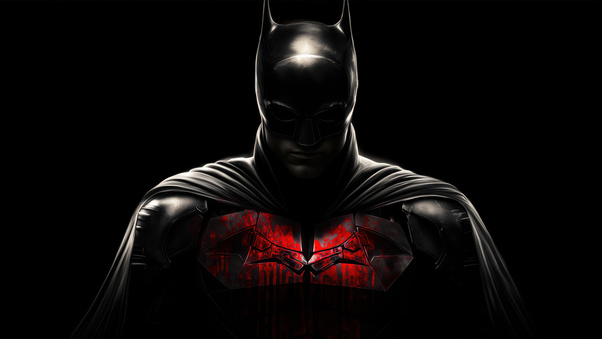 Batman With Great Power (1336x768) Resolution Wallpaper