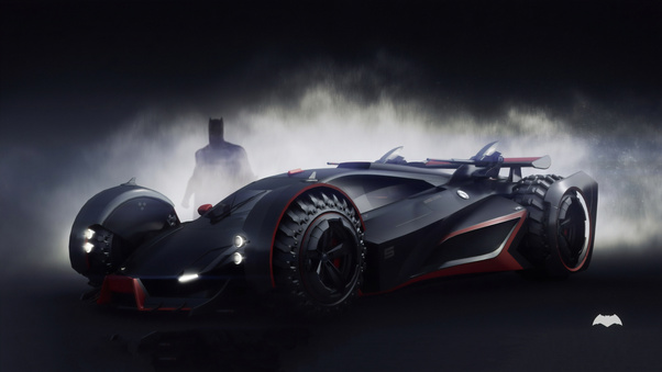 Batmobile Batman 4k Wallpaper