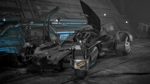 Batmobile Justice League Wallpaper