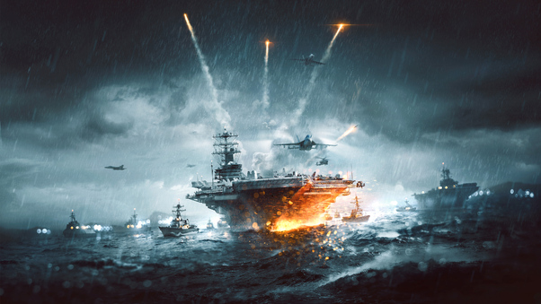 Battlefield 4 Naval Strike 4k Wallpaper