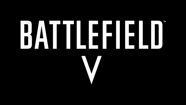 Battlefield V Logo 4k Wallpaper
