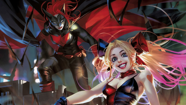 Batwoman And Harley Quinn Wallpaper