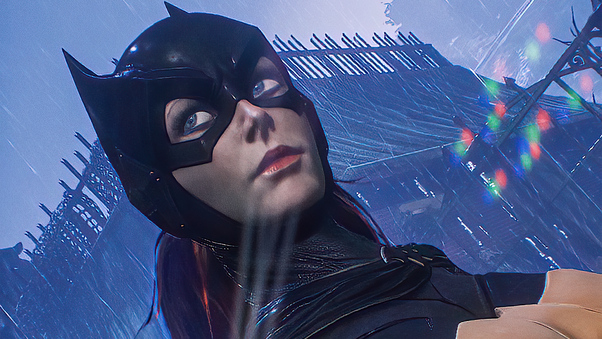 Batwoman Saving Life Wallpaper