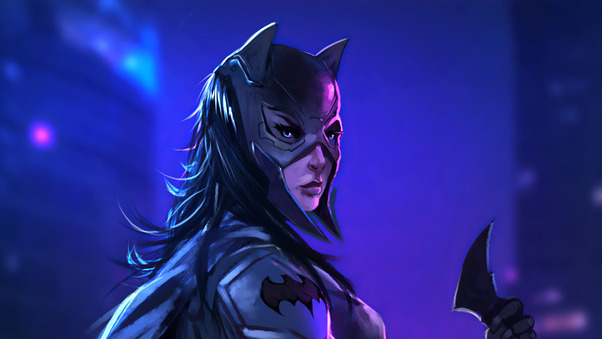 Batwoman Sketch Artwork Wallpaper