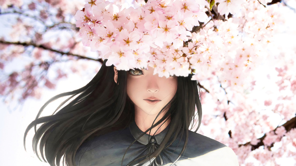 Beautiful Girl Anime Wallpaper