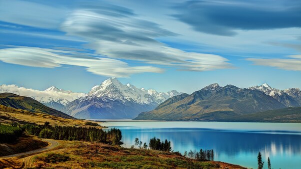Beautiful Lake New Zealand 4k Wallpaper