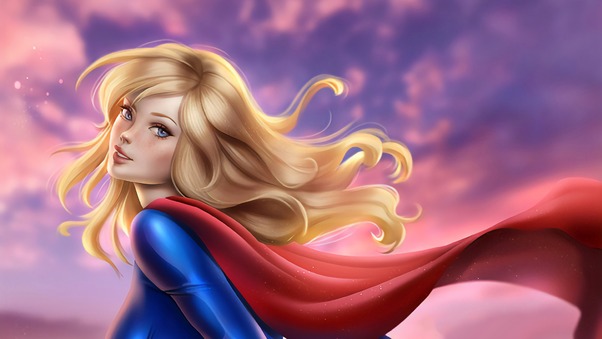 Beautiful Supergirl 4k Wallpaper