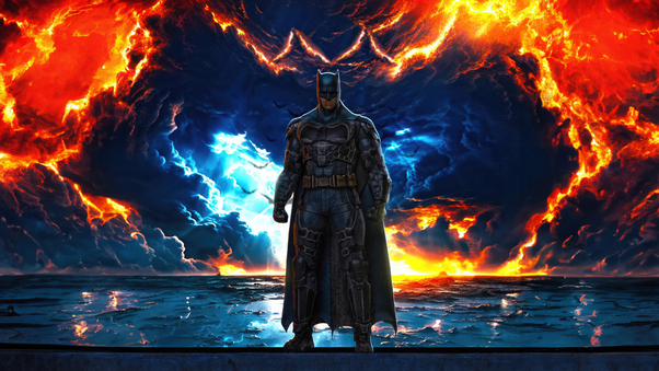 Ben Affleck Commanding Batman Wallpaper