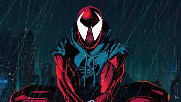 Ben Reilly In Spiderman Across The Spider Verse 2023 Wallpaper