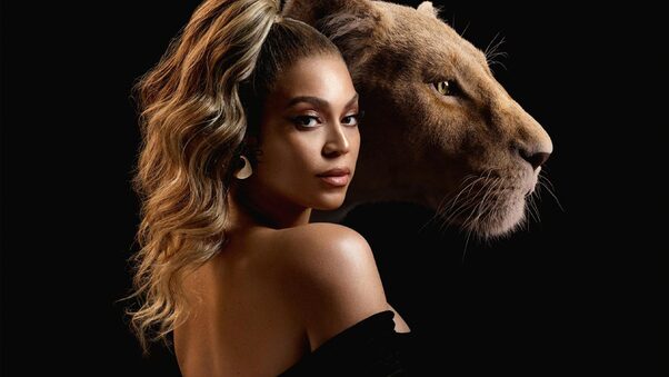 Beyonce As Nala The Lion King 2019 Wallpaper