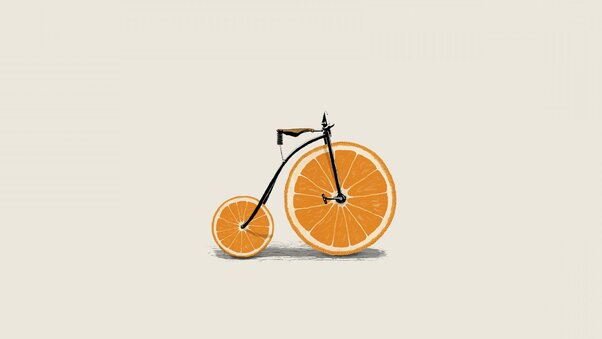 Bicycle Minimalism Wallpaper