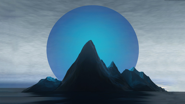 Big Blue Planet Set 5k Wallpaper
