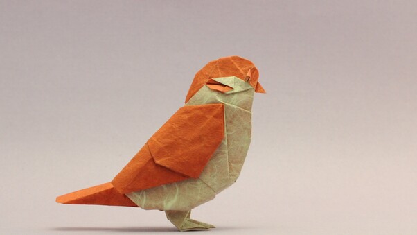 Bird Origami Wallpaper