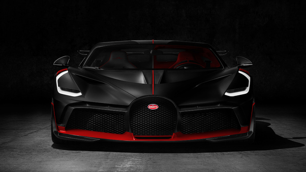 Black And Red Bugatti Divo Wallpaper