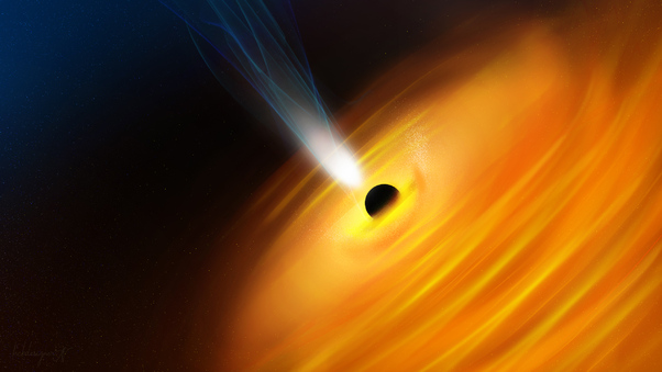 Black Holes Preagrandis Digital Art Wallpaper