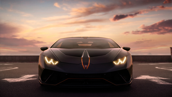 Black Lamborghini 4k Wallpaper