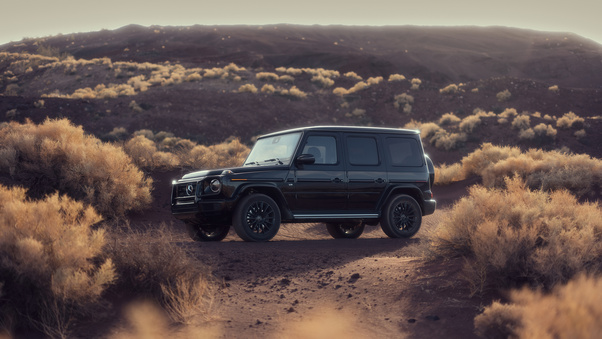 Black Mercedes G Wagon 4k Wallpaper