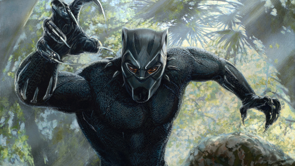 Black Panther 2018 Movie Artwork Wallpaper